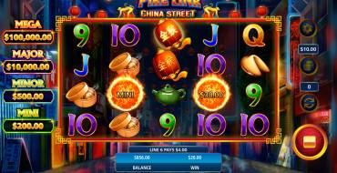 Ultimate Fire Link China Street: Выигрыши