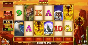 Wolf Legend Spin Boost: Игровой автомат