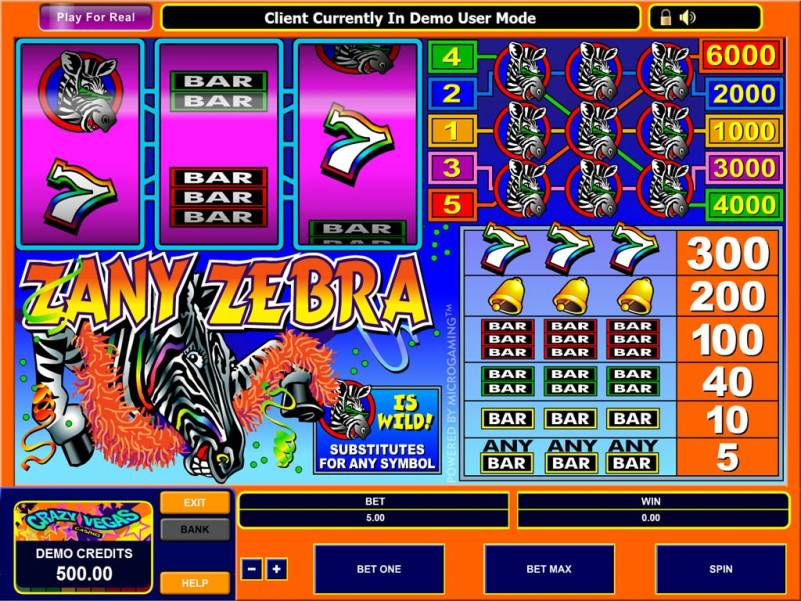 Zany Zebra