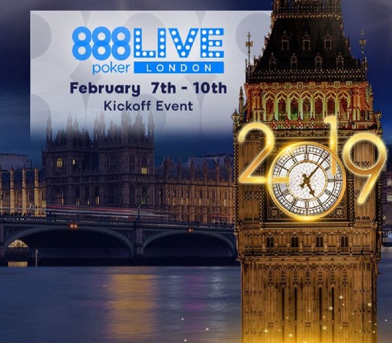 Логотип турнира 888 LIVE London Kickoff 2019