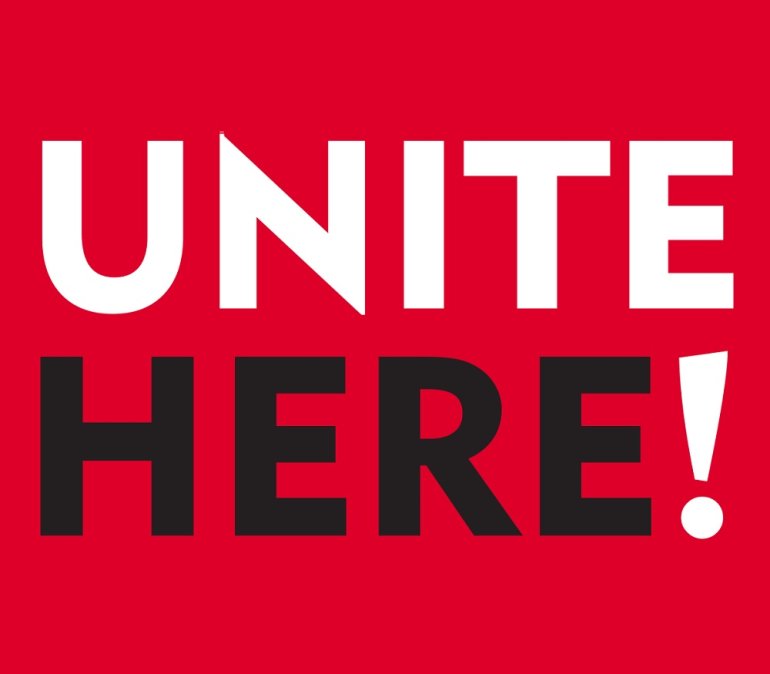 Логотип профсоюзной организации Unite Here